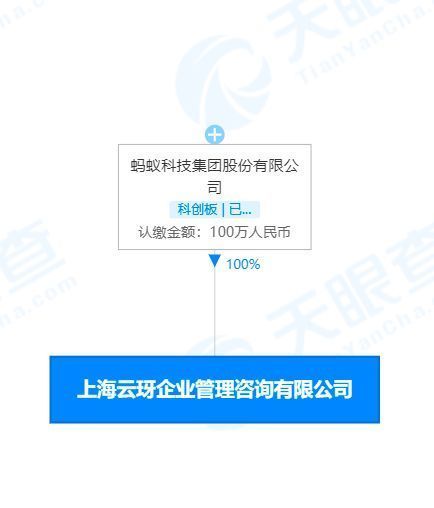 螞蟻集團在上海成立企管咨詢公司，拓展信息技術咨詢服務新領域